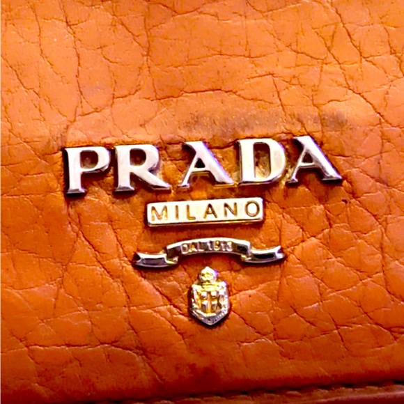 Authentic Prada Snap Long Wallet with lots of compartments and credit card slots - Picture 7 of 12